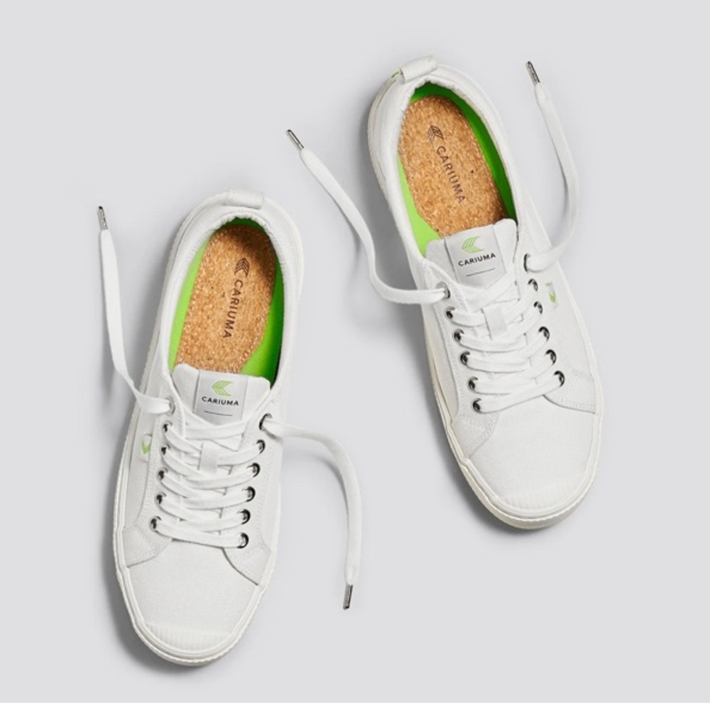 Mens Cariuma Organic Cotton Off White OCA Sneaker Size 8